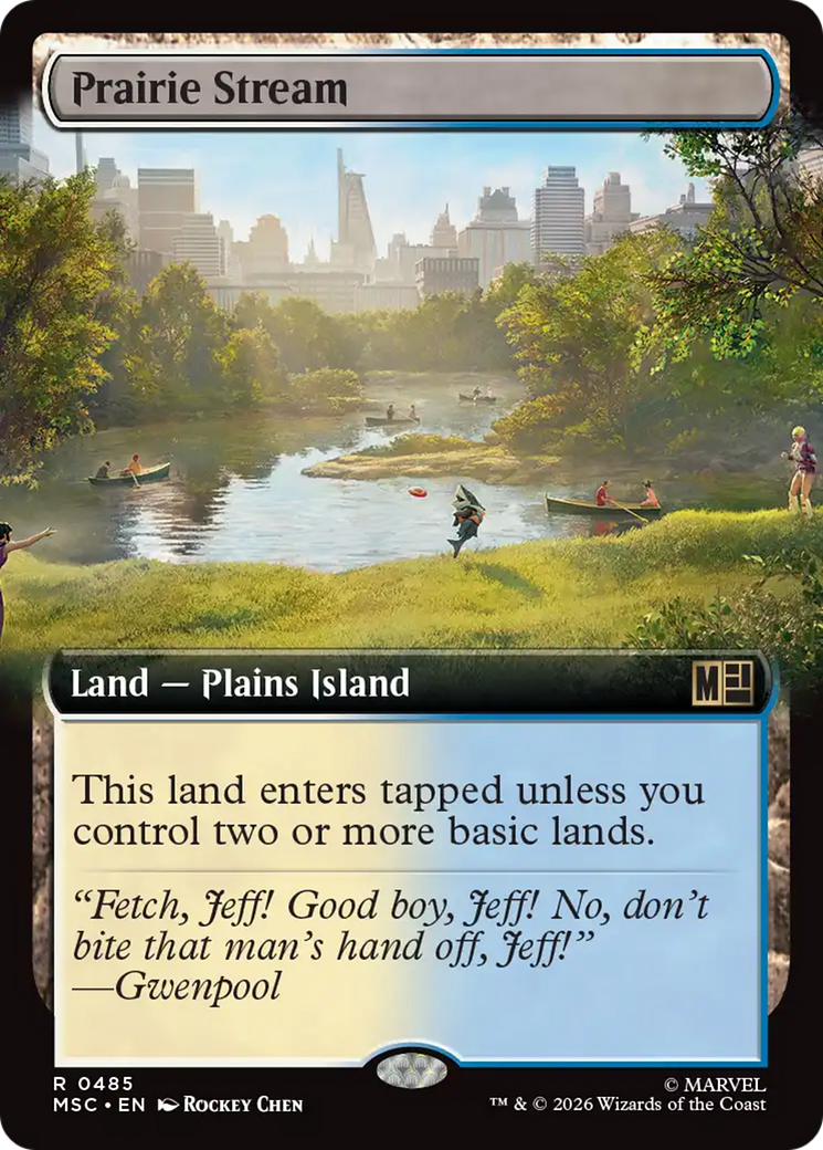 Prairie Stream (Extended Art) [Marvel Super Heroes Commander] | Magic Magpie