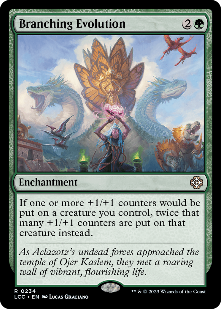 Branching Evolution [The Lost Caverns of Ixalan Commander] | Magic Magpie