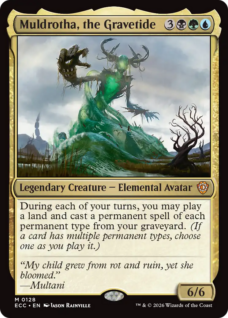 Muldrotha, the Gravetide [Lorwyn Eclipsed Commander] | Magic Magpie