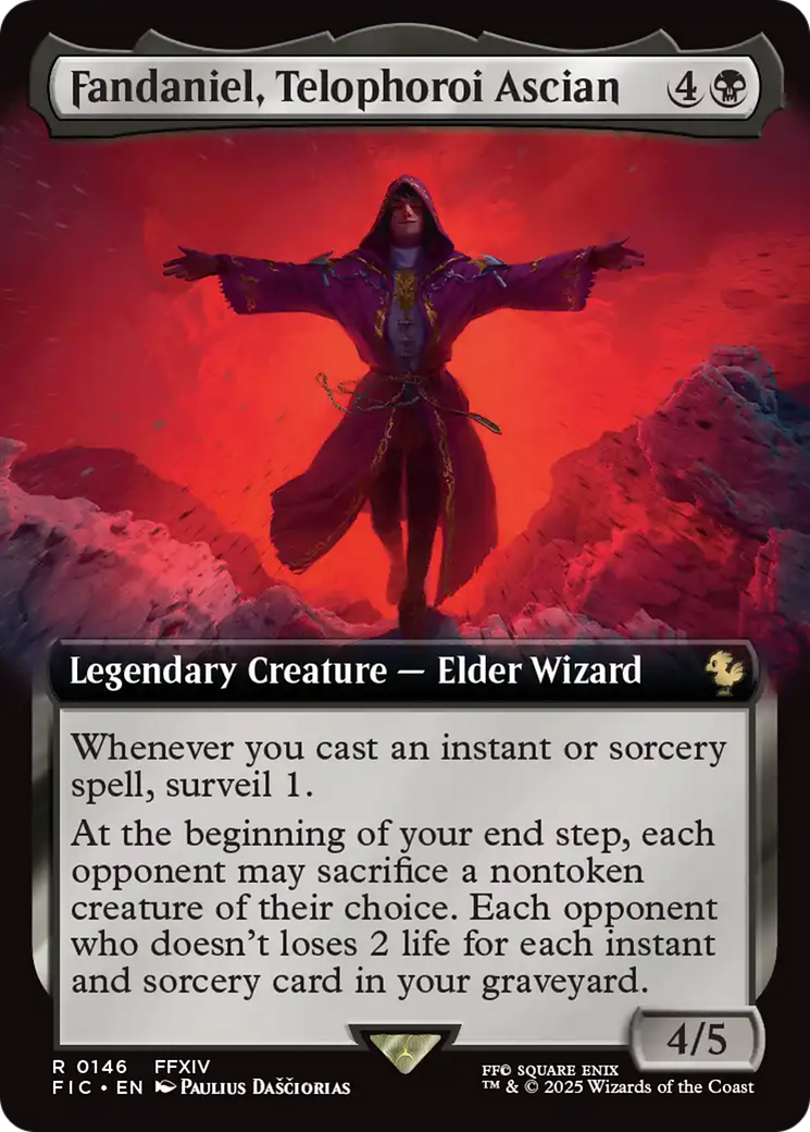 Fandaniel, Telophoroi Ascian (Extended Art) [FINAL FANTASY Commander] | Magic Magpie