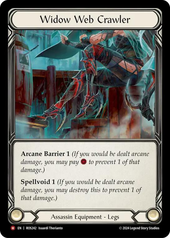 Widow Web Crawler [ROS242] (Rosetta)  Cold Foil | Magic Magpie