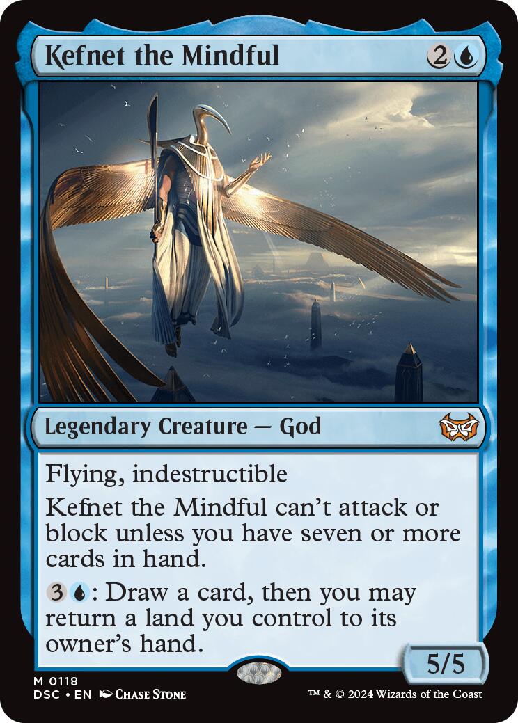 Kefnet the Mindful [Duskmourn: House of Horror Commander] | Magic Magpie