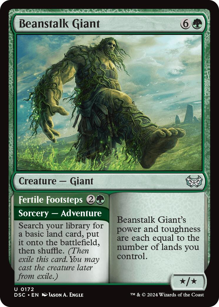 Beanstalk Giant [Duskmourn: House of Horror Commander] | Magic Magpie