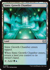 Simic Growth Chamber [Duskmourn: House of Horror Commander] | Magic Magpie