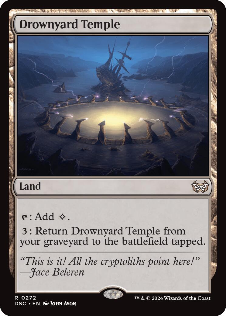 Drownyard Temple [Duskmourn: House of Horror Commander] | Magic Magpie