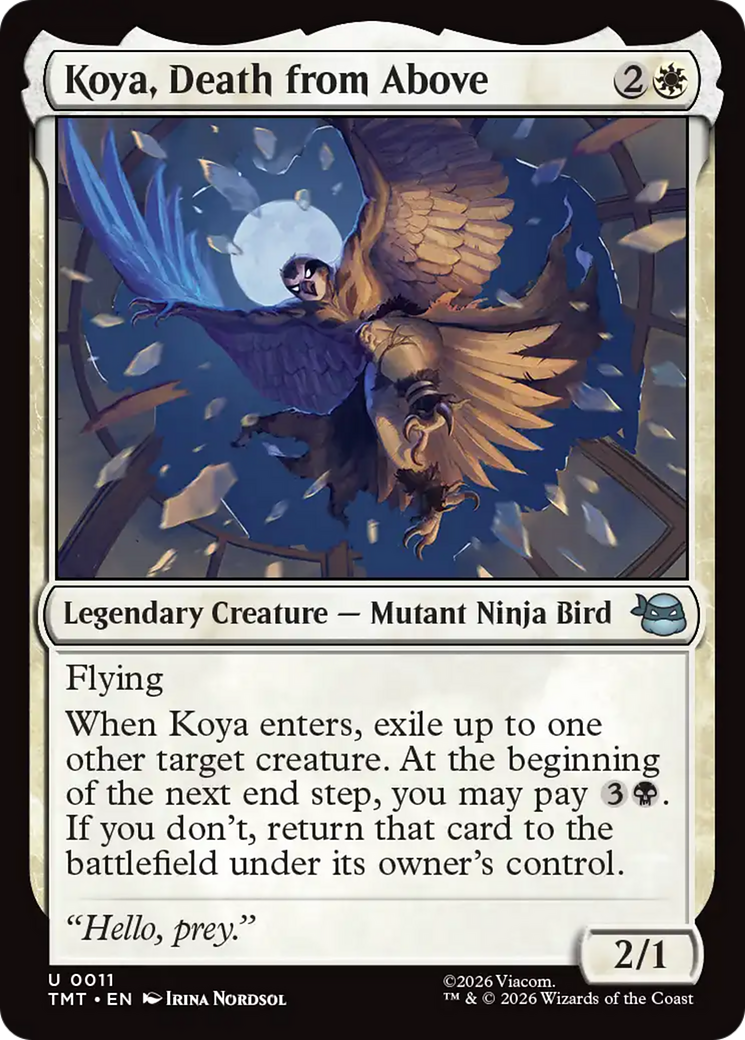 Koya, Death from Above [Teenage Mutant Ninja Turtles] | Magic Magpie