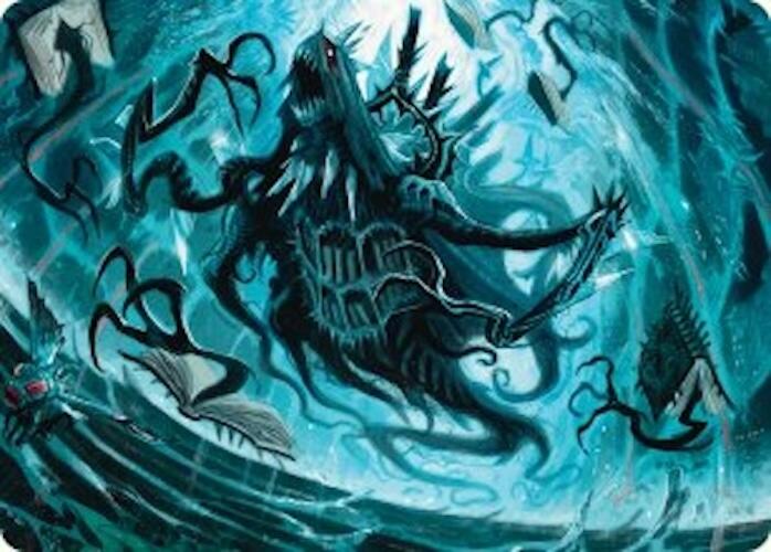 Overlord of the Floodpits Art Card [Duskmourn: House of Horror Art Series] | Magic Magpie
