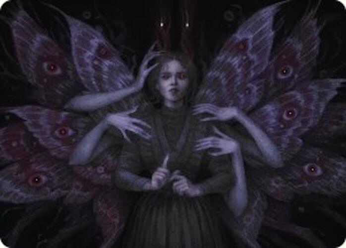 Demonic Counsel Art Card (7/54) [Duskmourn: House of Horror Art Series] | Magic Magpie