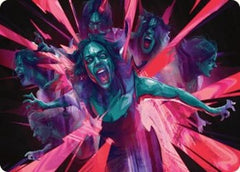 Waltz of Rage Art Card [Duskmourn: House of Horror Art Series] | Magic Magpie