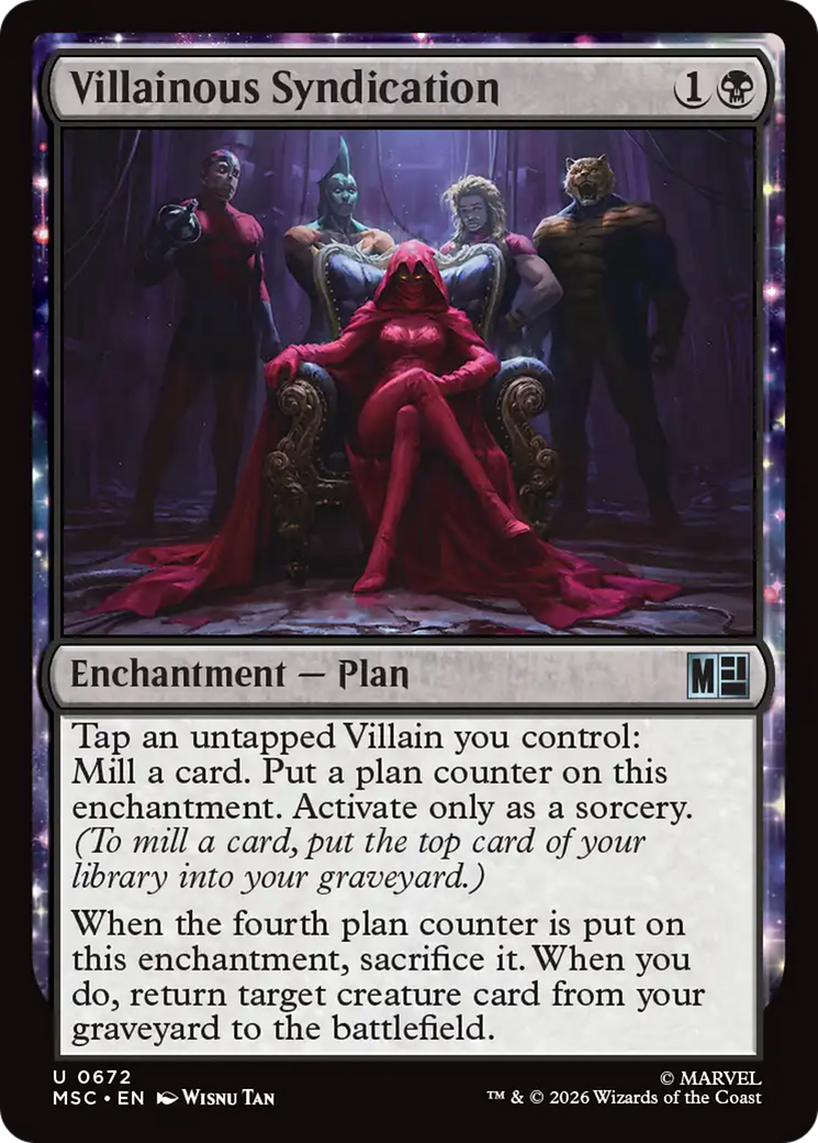 Villainous Syndication [Marvel Super Heroes Commander] | Magic Magpie