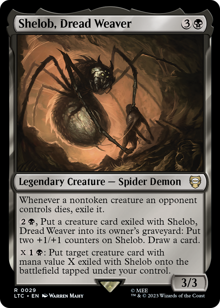 Shelob, Dread Weaver [The Lord of the Rings: Tales of Middle-Earth Commander] | Magic Magpie