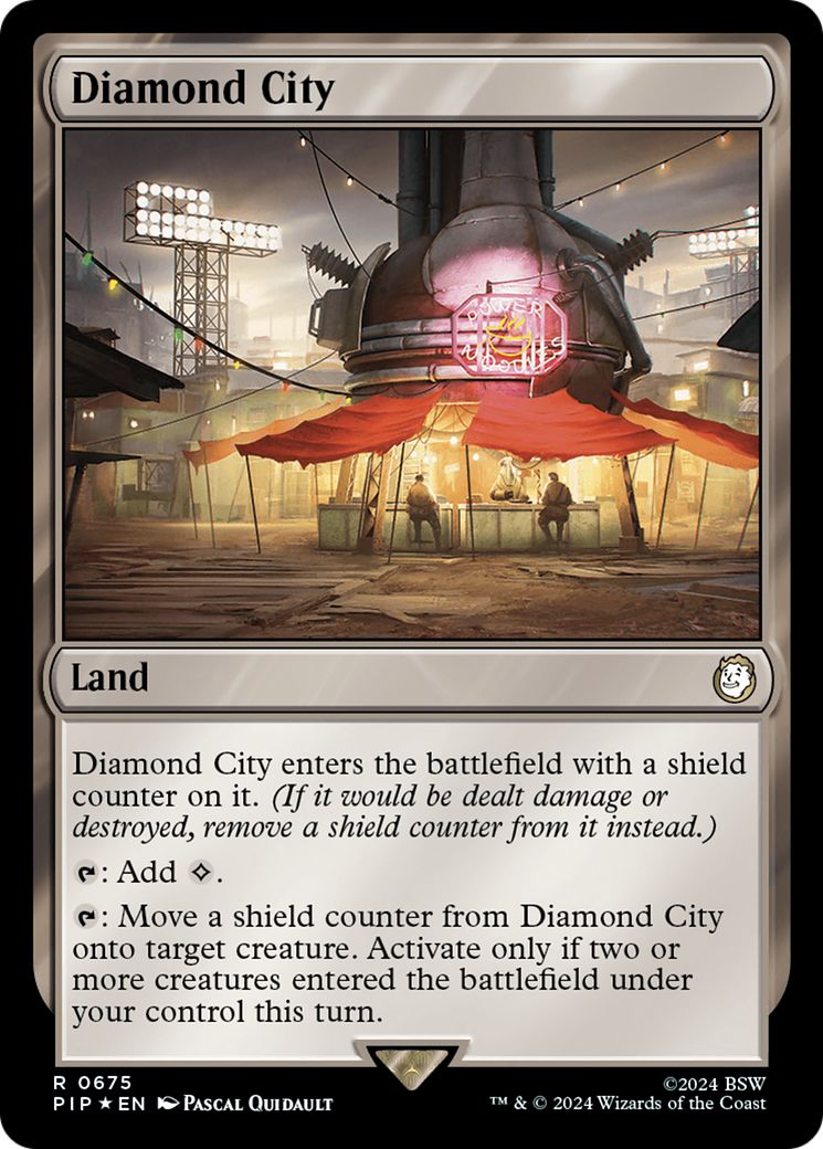 Diamond City (Surge Foil) [Fallout] | Magic Magpie