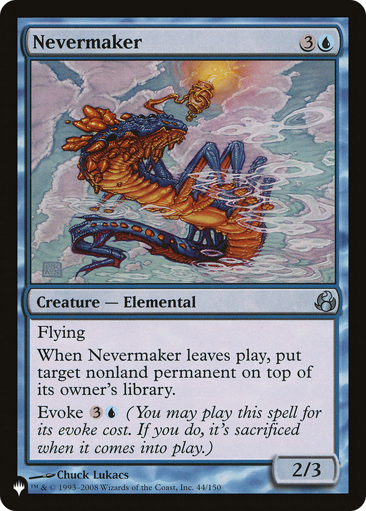 Nevermaker [The List Reprints] | Magic Magpie