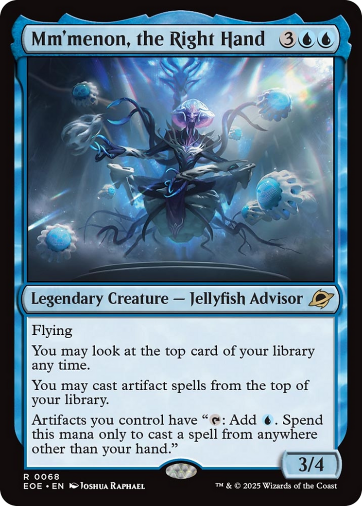 Mm'menon, the Right Hand [Edge of Eternities] | Magic Magpie