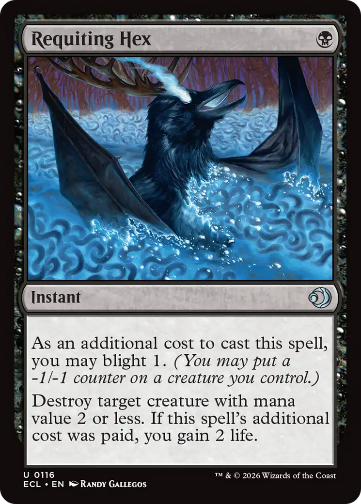 Requiting Hex [Lorwyn Eclipsed] | Magic Magpie