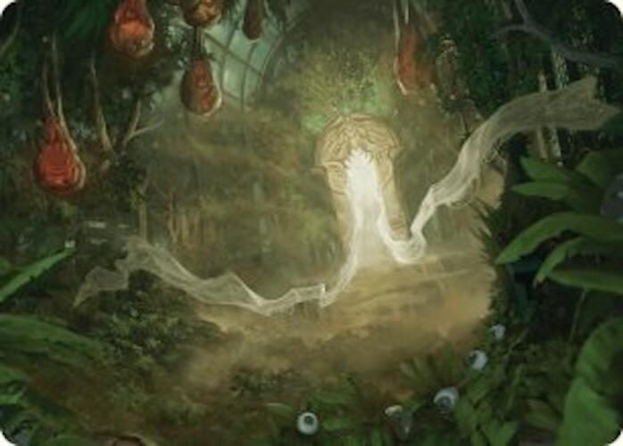 Hushwood Verge Art Card [Duskmourn: House of Horror Art Series] | Magic Magpie