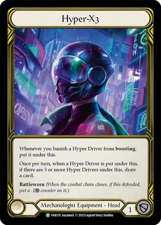 Hyper-X3 [FAB170] (Promo)  Cold Foil | Magic Magpie