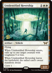 Unidentified Hovership [Duskmourn: House of Horror Prerelease Promos] | Magic Magpie