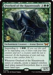 Overlord of the Hauntwoods [Duskmourn: House of Horror Prerelease Promos] | Magic Magpie