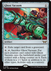 Ghost Vacuum [Duskmourn: House of Horror Prerelease Promos] | Magic Magpie