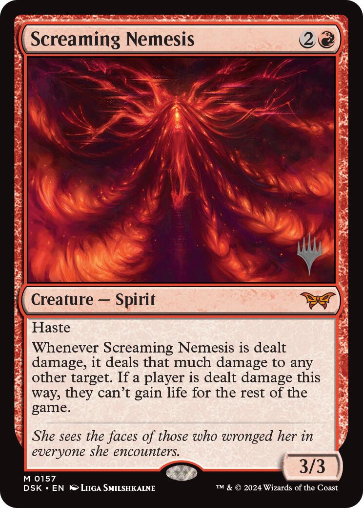 Screaming Nemesis [Duskmourn: House of Horror Promos] | Magic Magpie