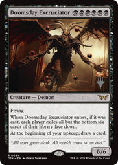 Doomsday Excruciator [Duskmourn: House of Horror Promos] | Magic Magpie