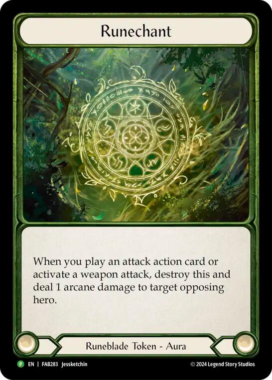 Runechant [FAB283] (Promo)  Cold Foil | Magic Magpie