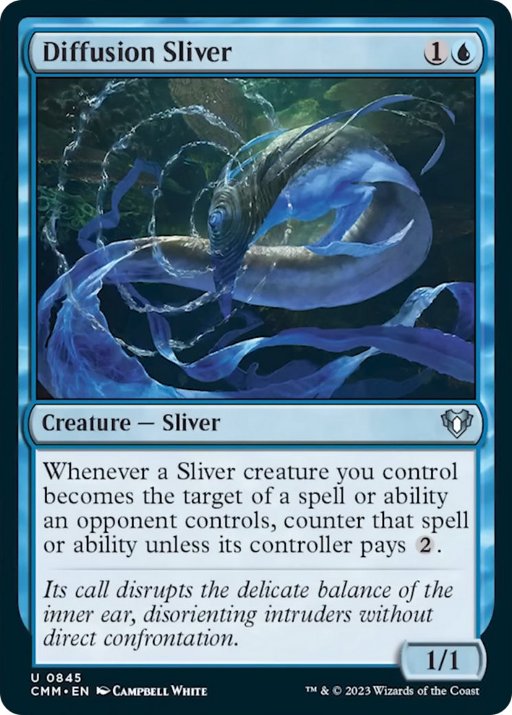 Diffusion Sliver [Commander Masters] | Magic Magpie