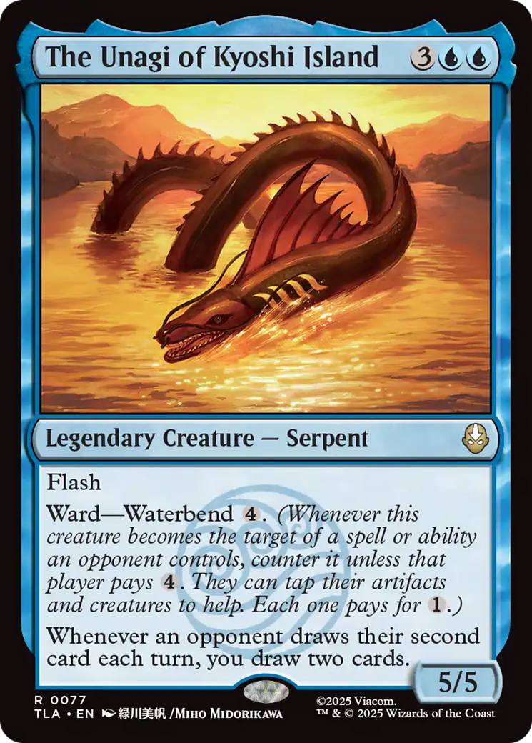 The Unagi of Kyoshi Island [Avatar: The Last Airbender] | Magic Magpie