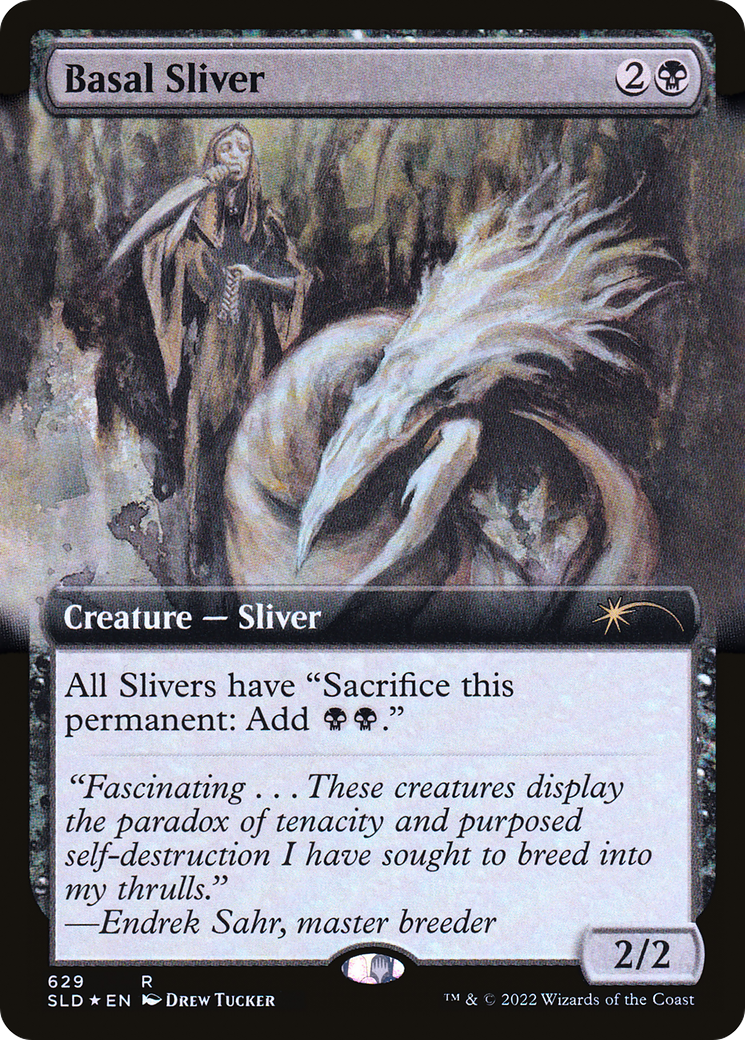 Basal Sliver (Extended Art) [Secret Lair Drop Promos] | Magic Magpie