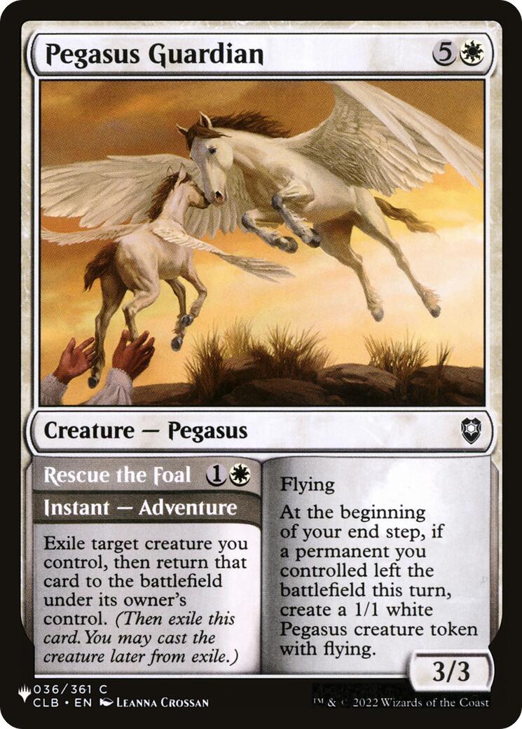 Pegasus Guardian [The List] | Magic Magpie