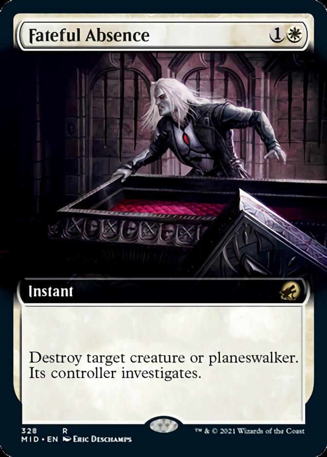 Fateful Absence (Extended Art) [Innistrad: Midnight Hunt] | Magic Magpie