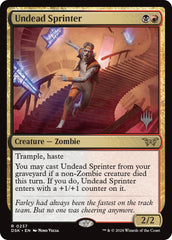 Undead Sprinter [Duskmourn: House of Horror Promos] | Magic Magpie