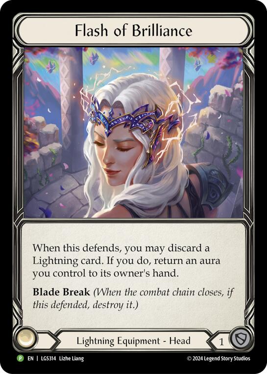 Flash of Brilliance - LGS314 [LGS314] (Promo)  Rainbow Foil | Magic Magpie