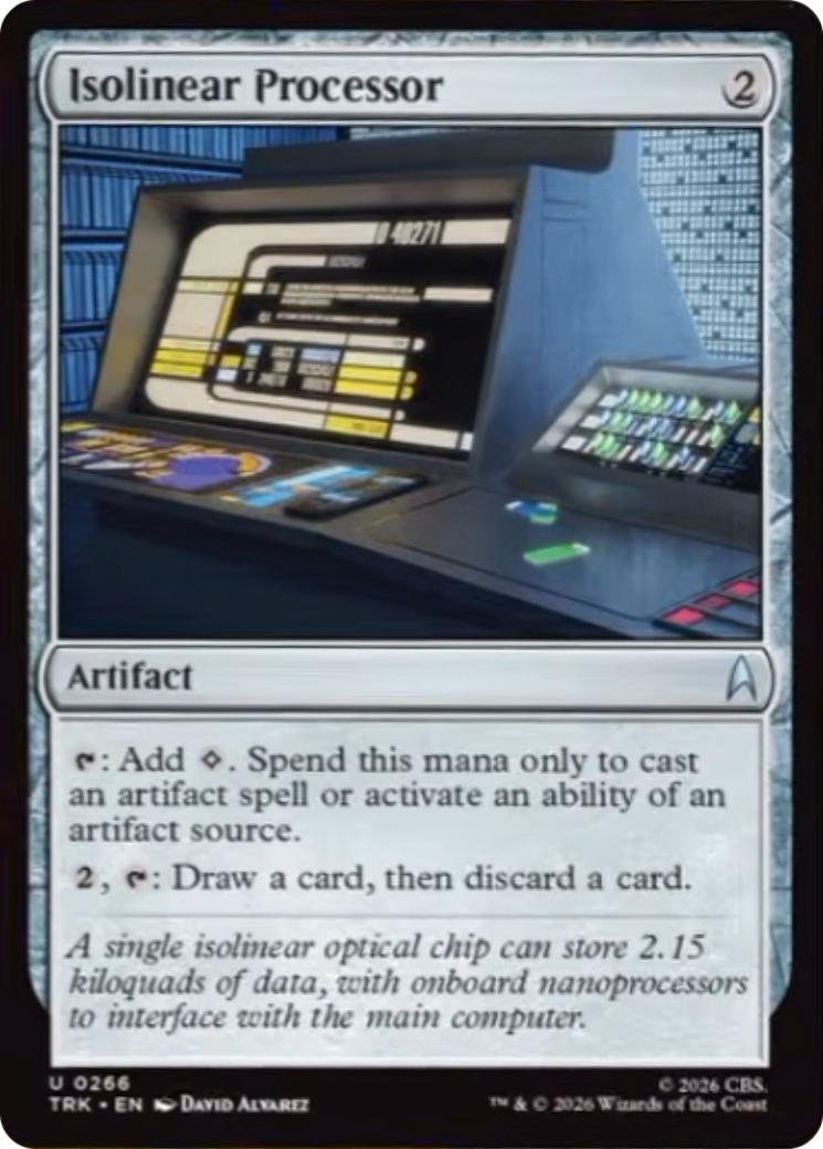 Isolinear Processor [Star Trek] | Magic Magpie