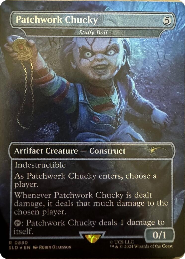 Patchwork Chucky - Stuffy Doll [Secret Lair Drop Series] | Magic Magpie