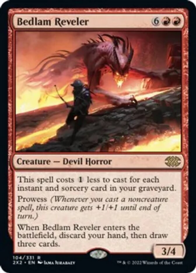 Bedlam Reveler [Double Masters 2022] | Magic Magpie