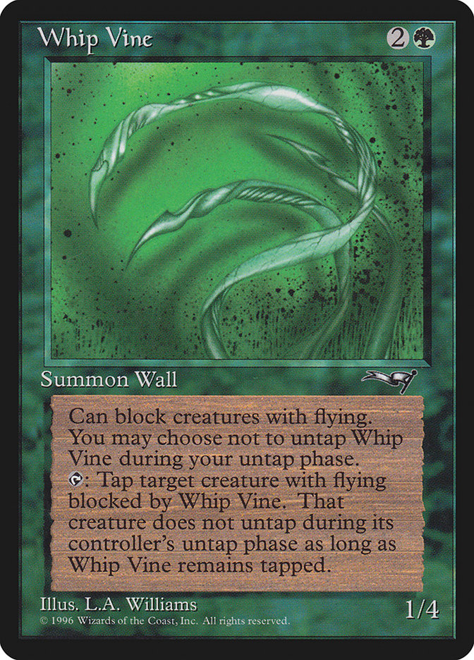 Whip Vine (No Birds) [Alliances] | Magic Magpie