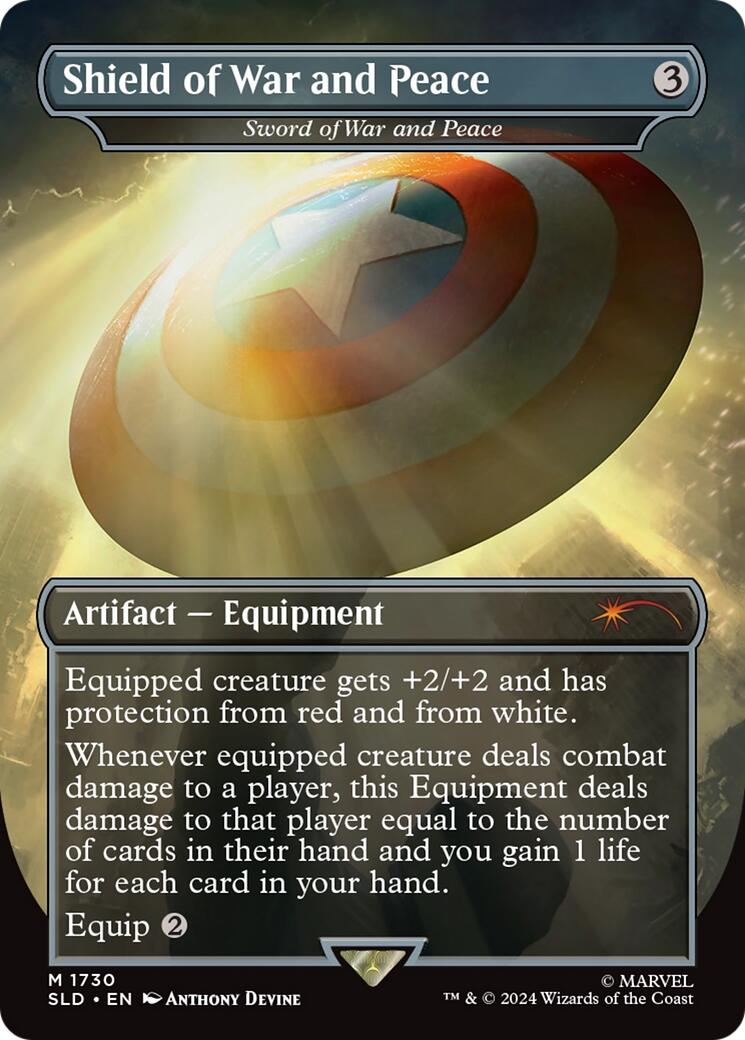 Shield of War and Peace - Sword of War and Peace [Secret Lair Drop Series] | Magic Magpie