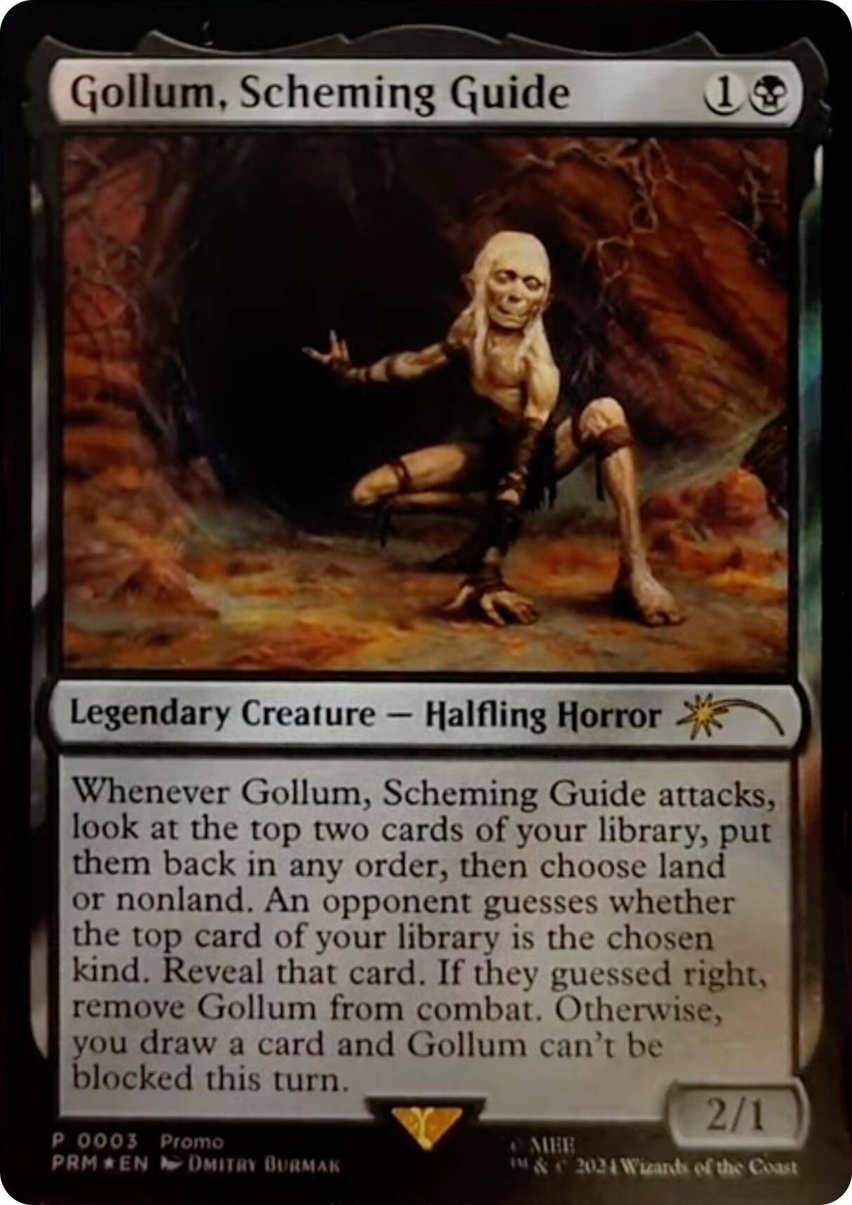 Gollum, Scheming Guide [Resale Promos] | Magic Magpie