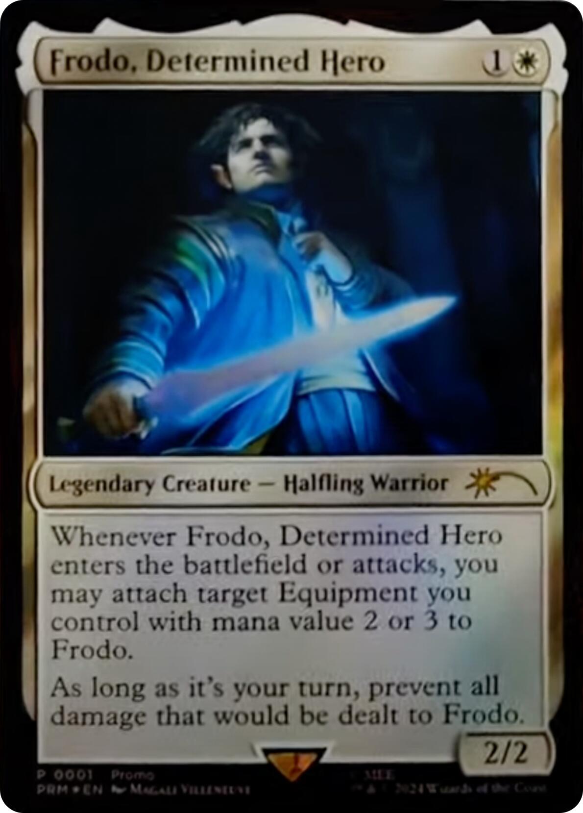 Frodo, Determined Hero [Resale Promos] | Magic Magpie