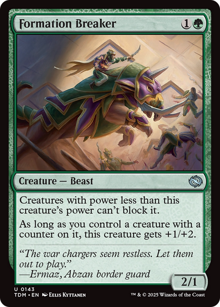 Formation Breaker [Tarkir: Dragonstorm] | Magic Magpie