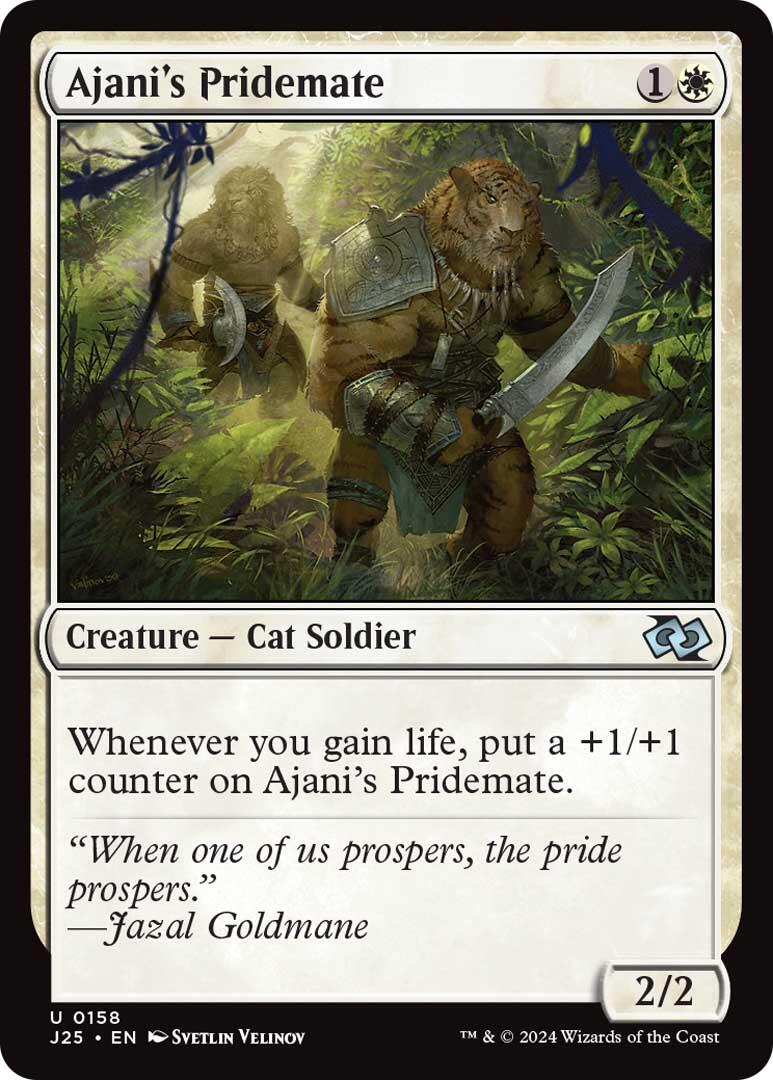 Ajani's Pridemate [Foundations Jumpstart] | Magic Magpie