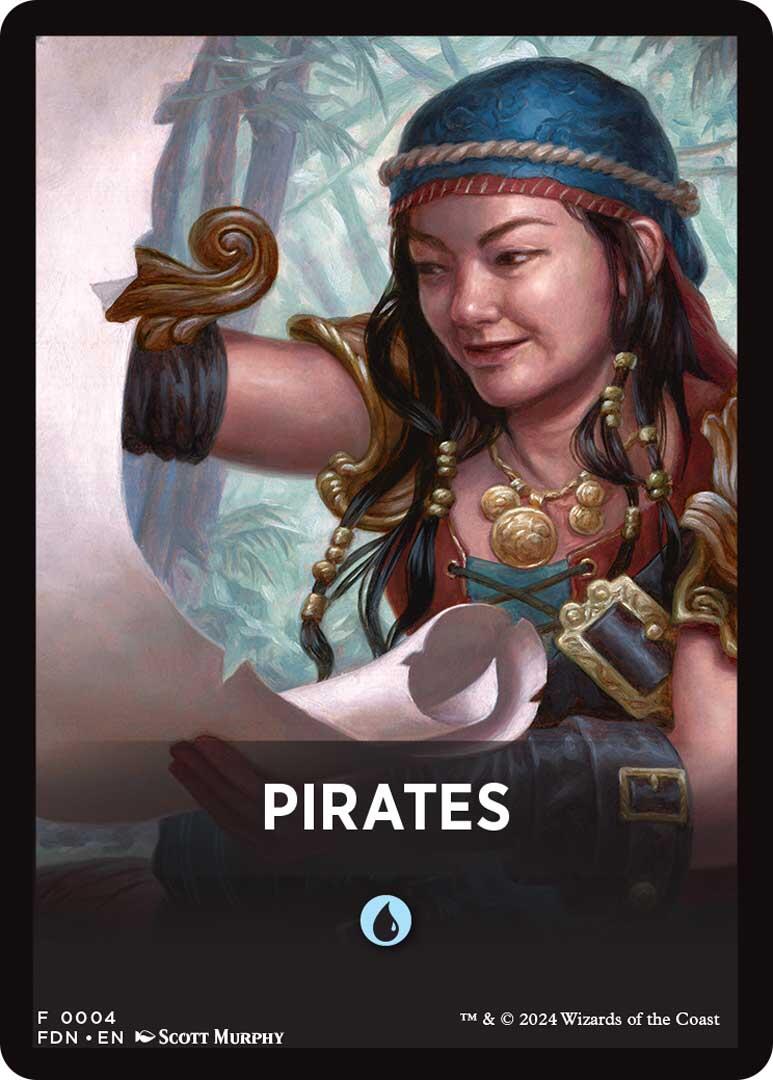 Pirates Theme Card [Foundations Tokens] | Magic Magpie