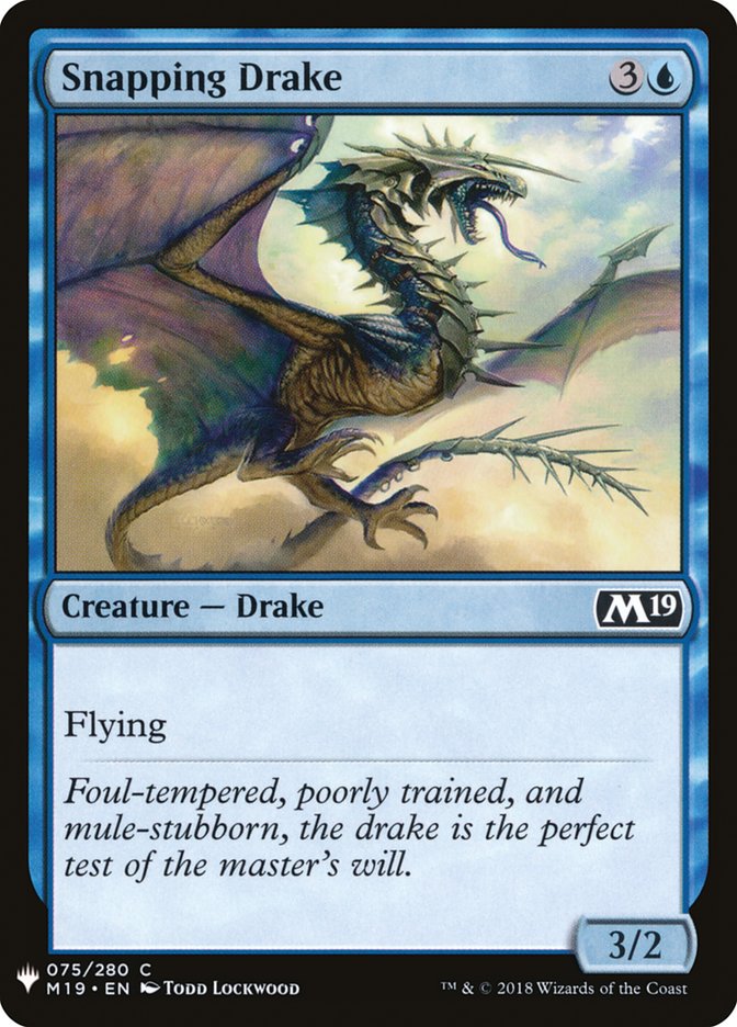 Snapping Drake [Mystery Booster] | Magic Magpie