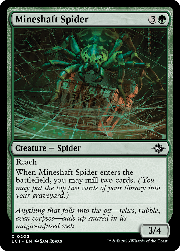 Mineshaft Spider [The Lost Caverns of Ixalan] | Magic Magpie