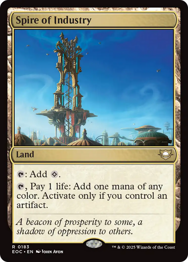 Spire of Industry [Edge of Eternities Commander] | Magic Magpie