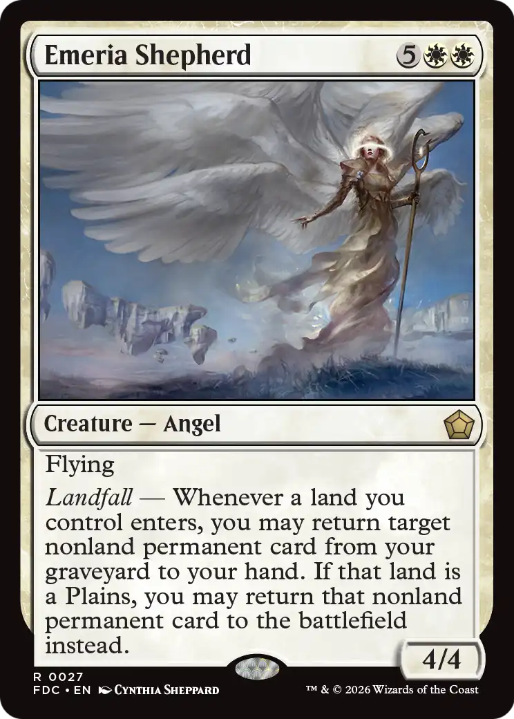 Emeria Shepherd [Foundations Commander] | Magic Magpie