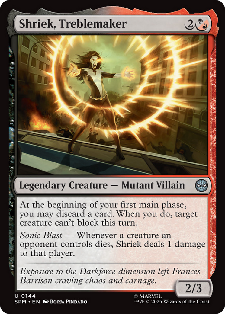 Shriek, Treblemaker [Marvel's Spider-Man] | Magic Magpie