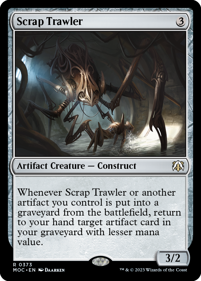 Scrap Trawler [March of the Machine Commander] | Magic Magpie